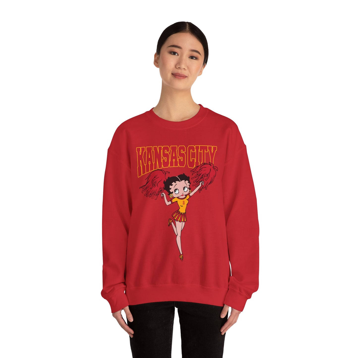 KANSAS CITY BETTY BOOP SWEATSHIRT