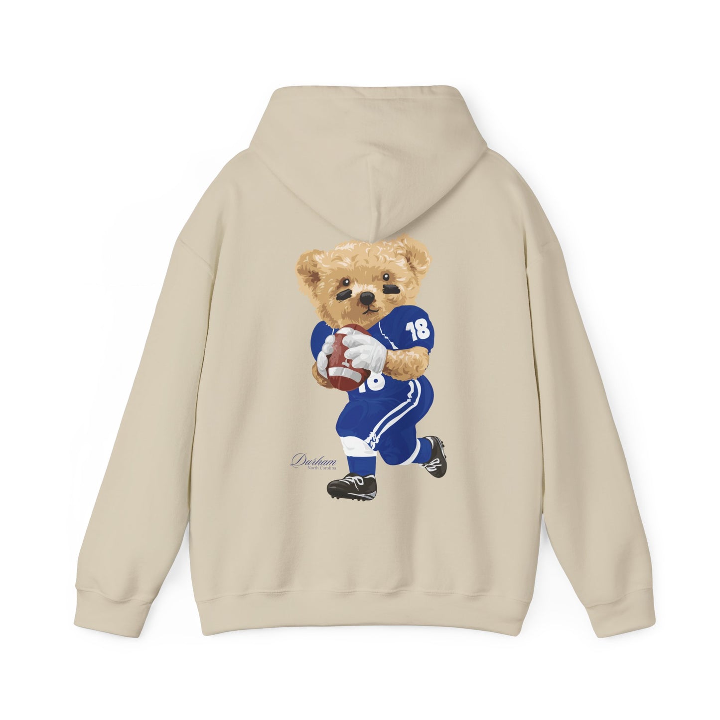 DURHAM, NORTH CAROLINA TEDDY HOODIE