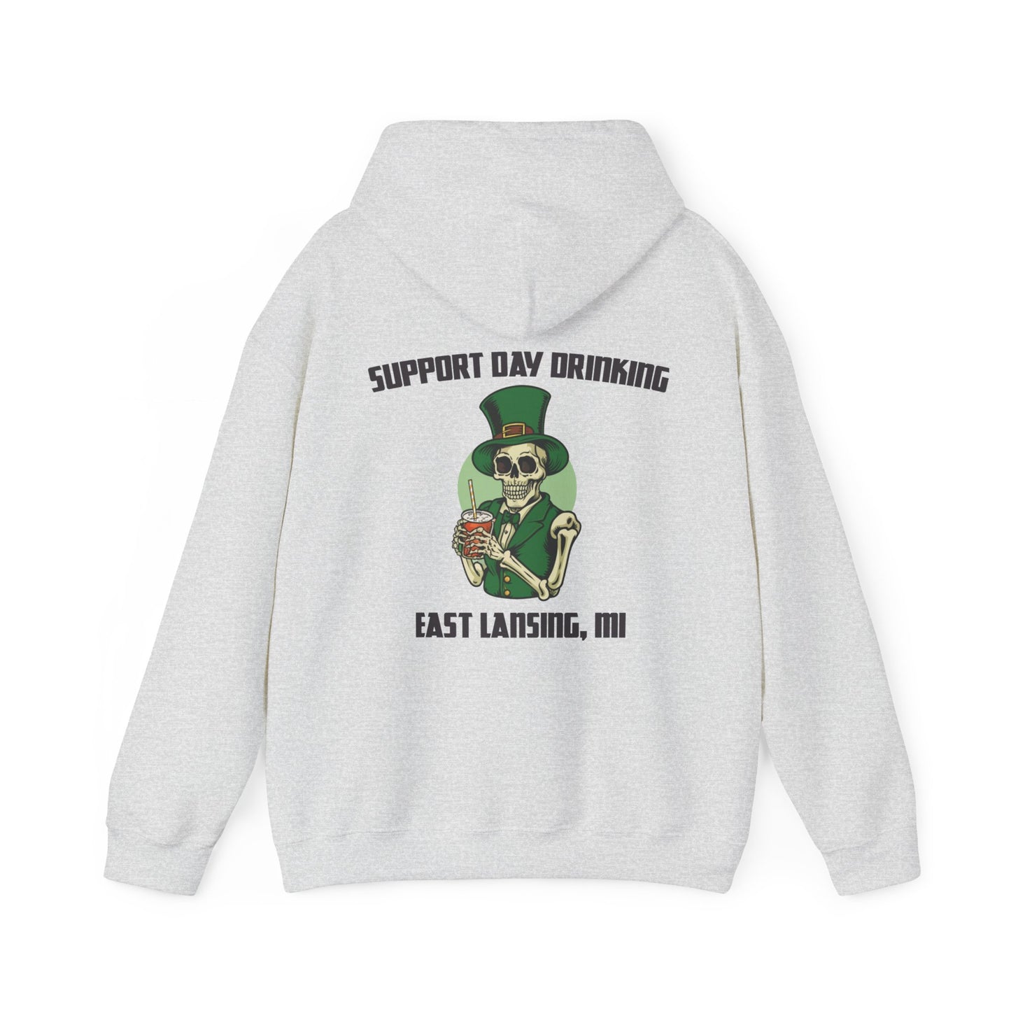 SUPPORT DAY DRINKING EAST LANSING HOODIE