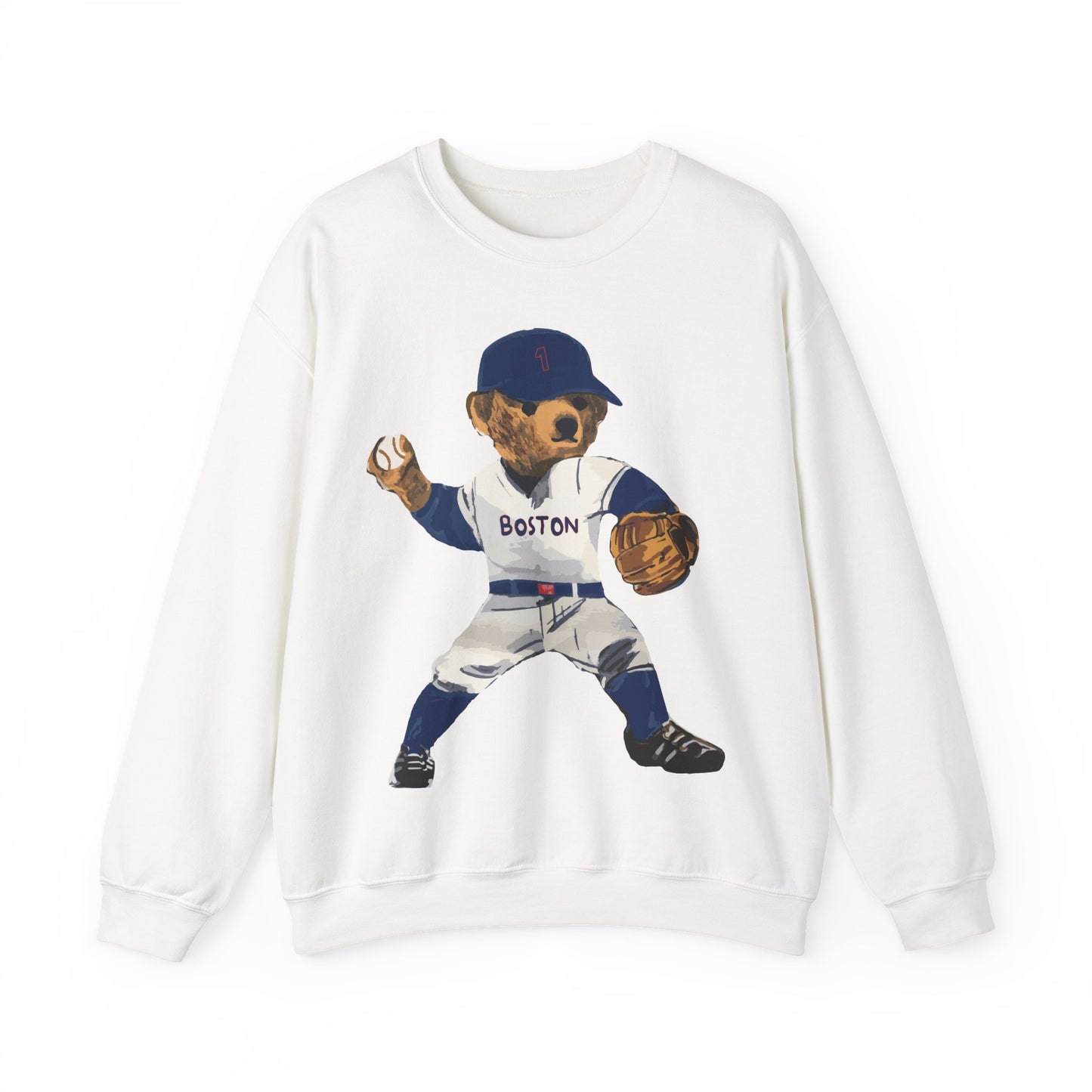 BOSTON BASEBALL TEDDY SWEATSHIRT