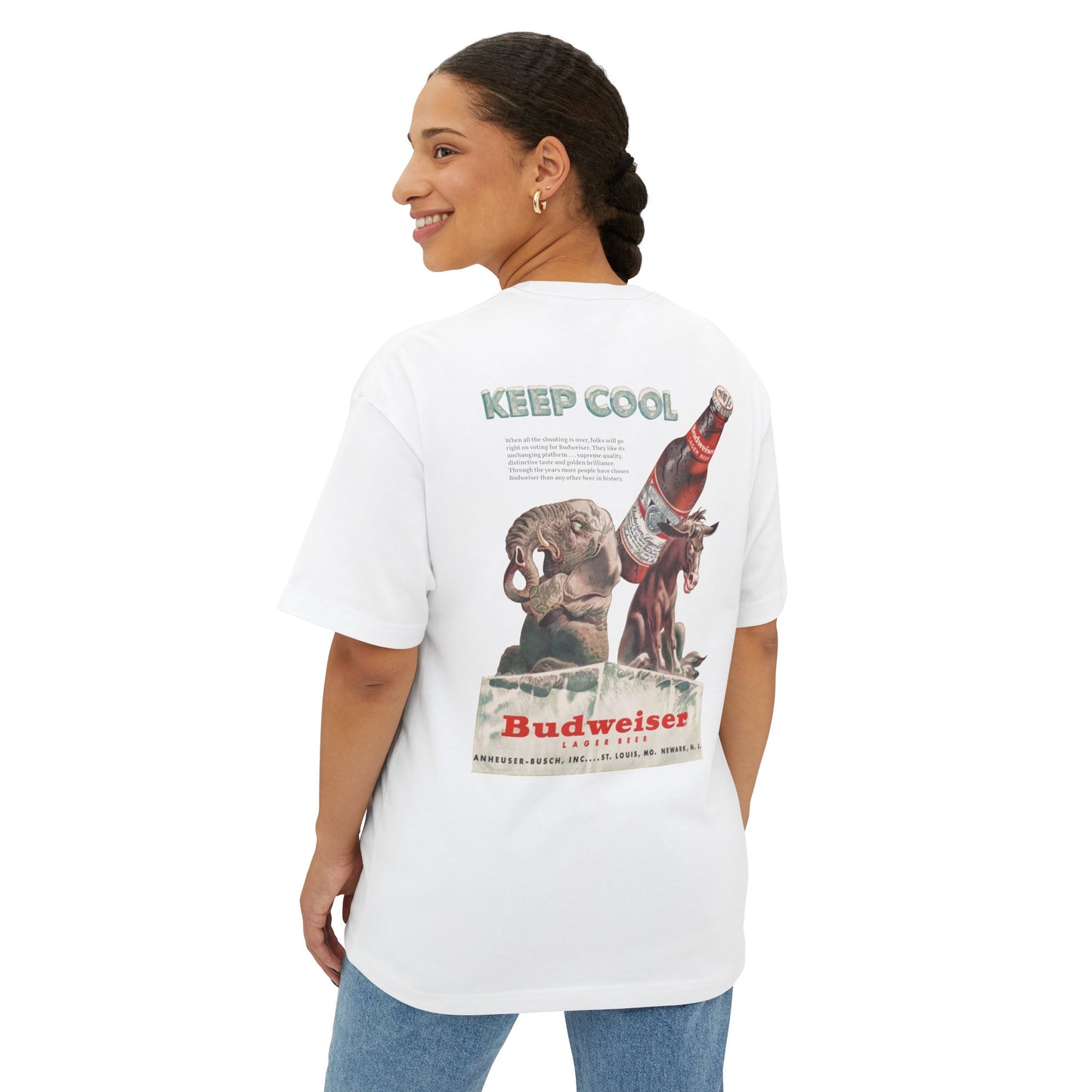 KEEP COOL BUDWEISER BOXY TEE