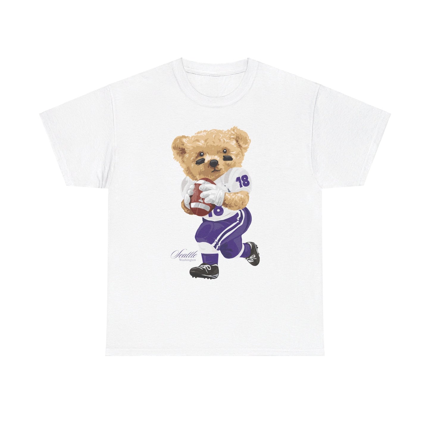 SEATTLE WASHINGTON TEDDY T-SHIRT