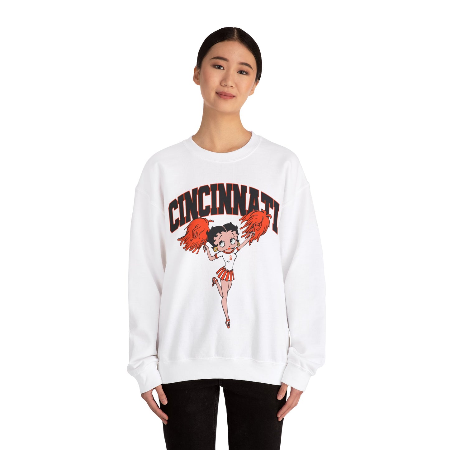 CINCINNATI BETTY BOOP SWEATSHIRT