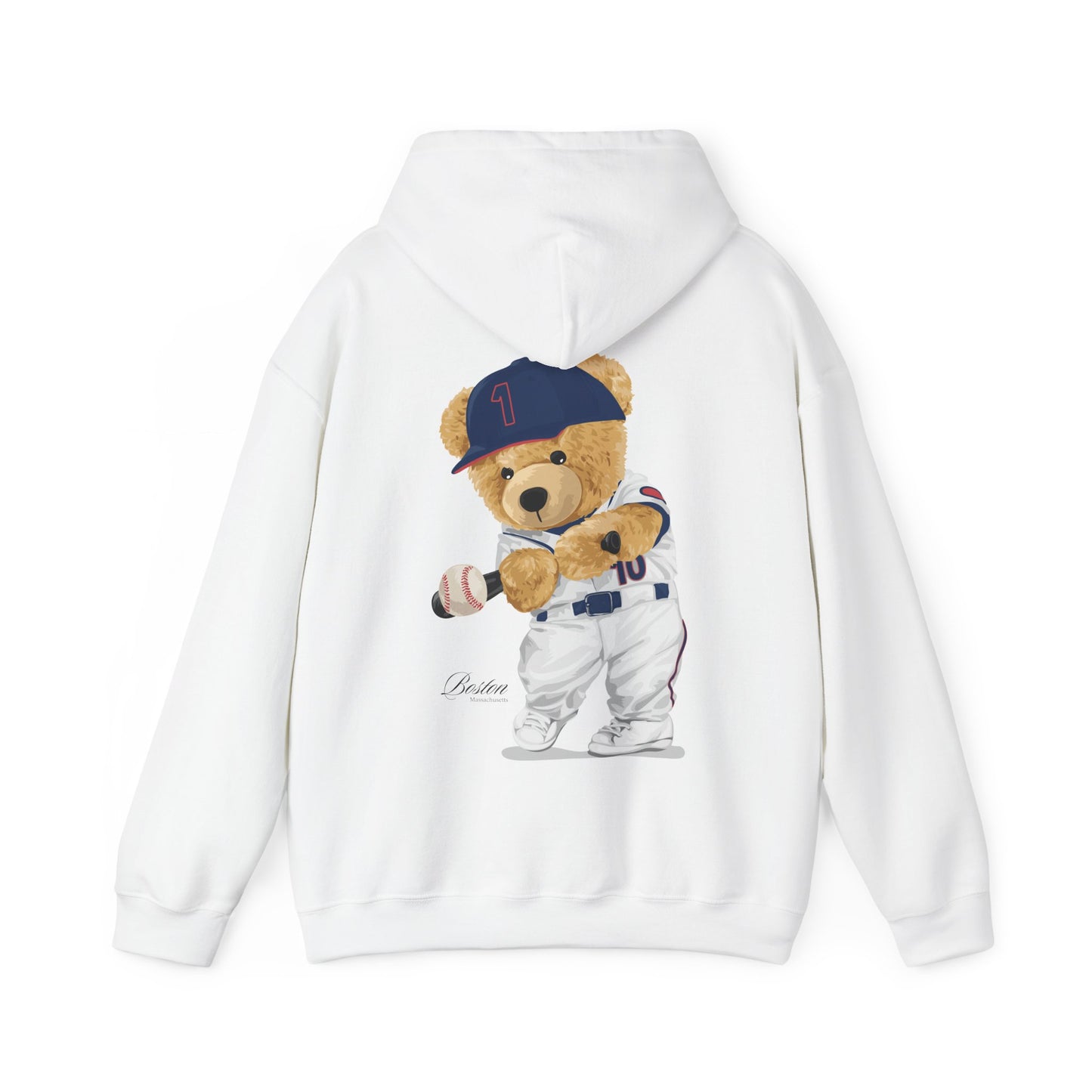 BOSTON BASEBALL TEDDY HOODIE