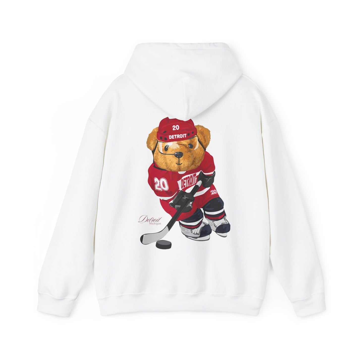 DETROIT MICHIGAN TEDDY HOODIE