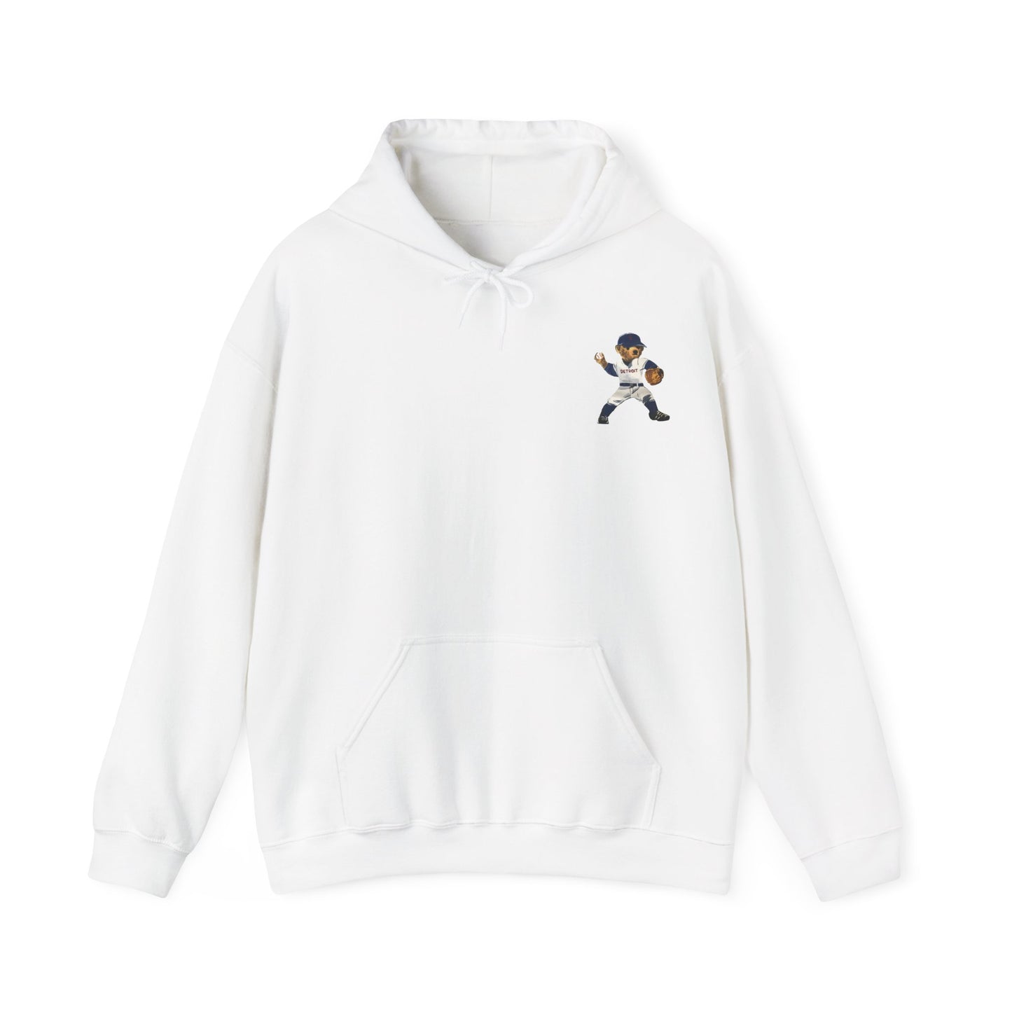 DETROIT BASEBALL TEDDY HOODIE