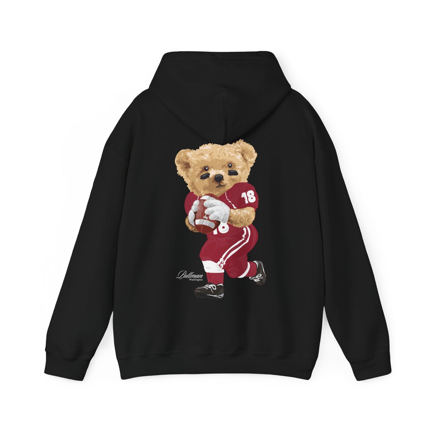 PULLMAN WASHINGTON TEDDY HOODIE