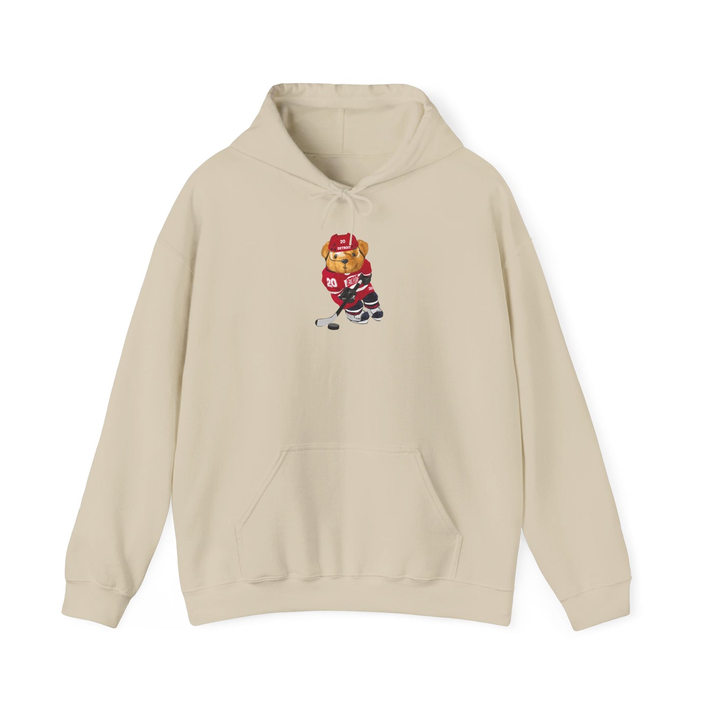 DETROIT MICHIGAN TEDDY HOODIE