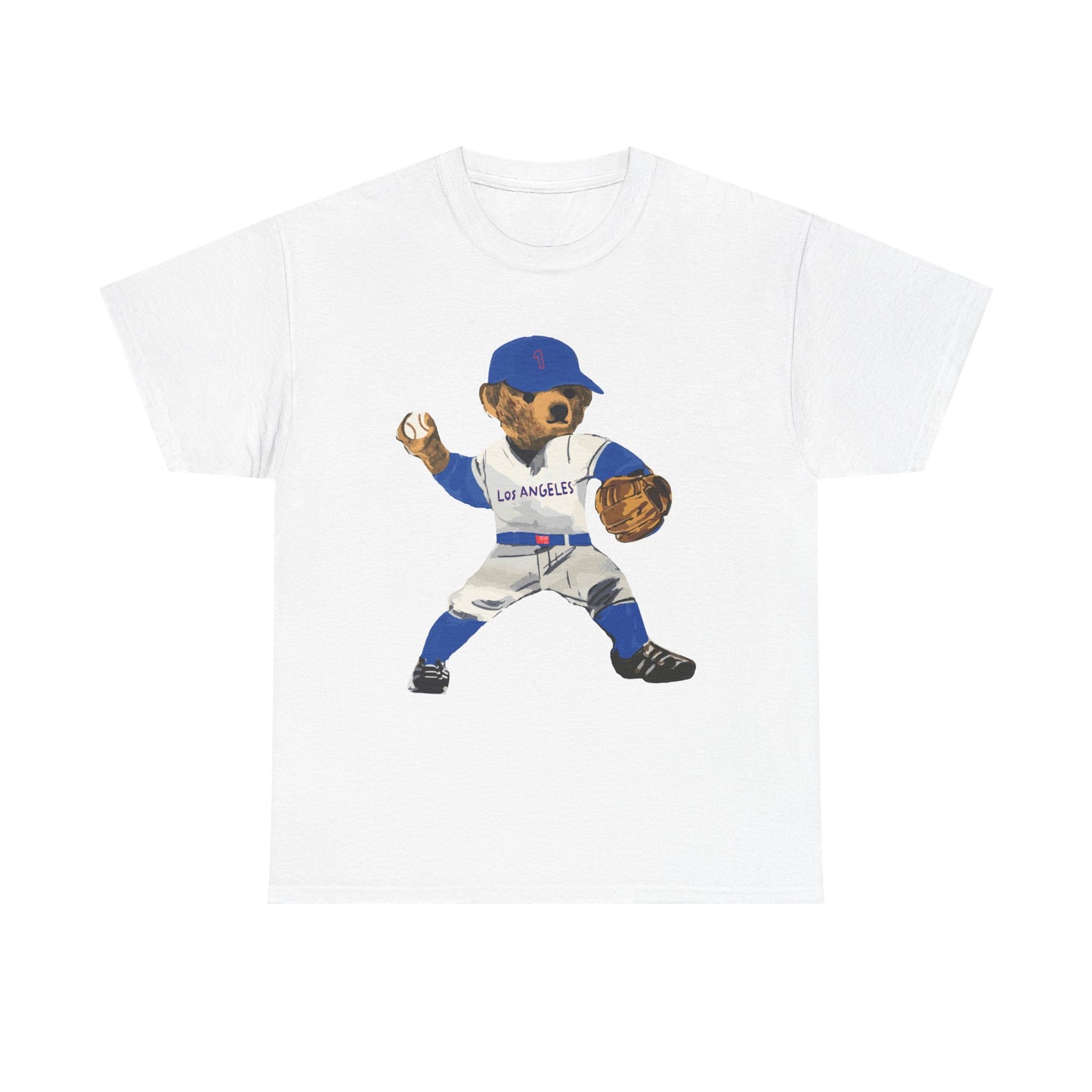 LOS ANGELES BASEBALL TEDDY T-SHIRT