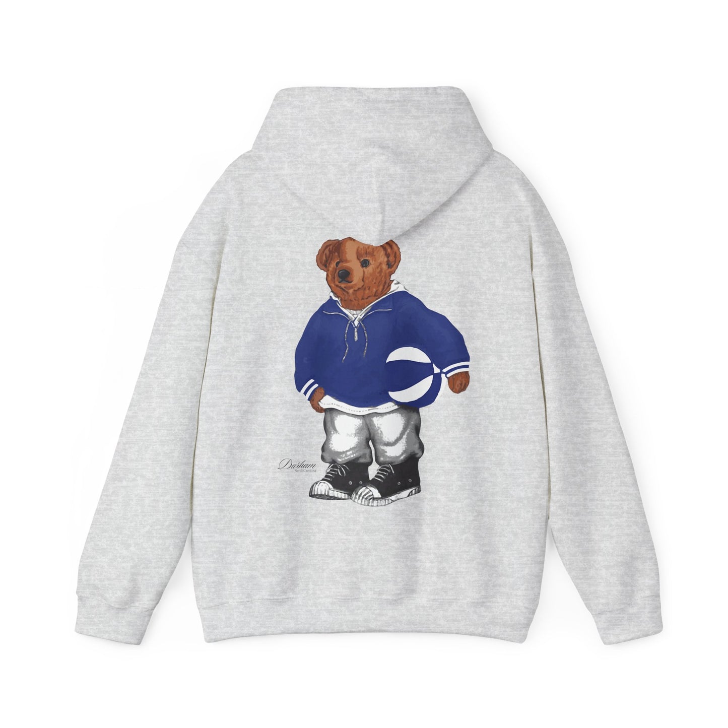 DURHAM NORTH CAROLINA BASKETBALL TEDDY HOODIE