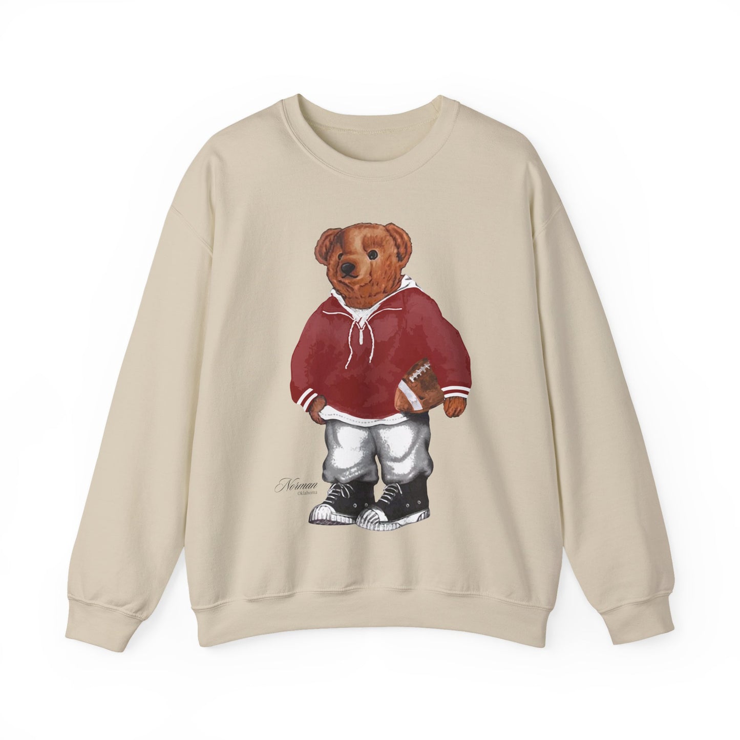NORMAN, OKLAHOMA TEDDY SWEATSHIRT