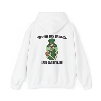 SUPPORT DAY DRINKING EAST LANSING HOODIE