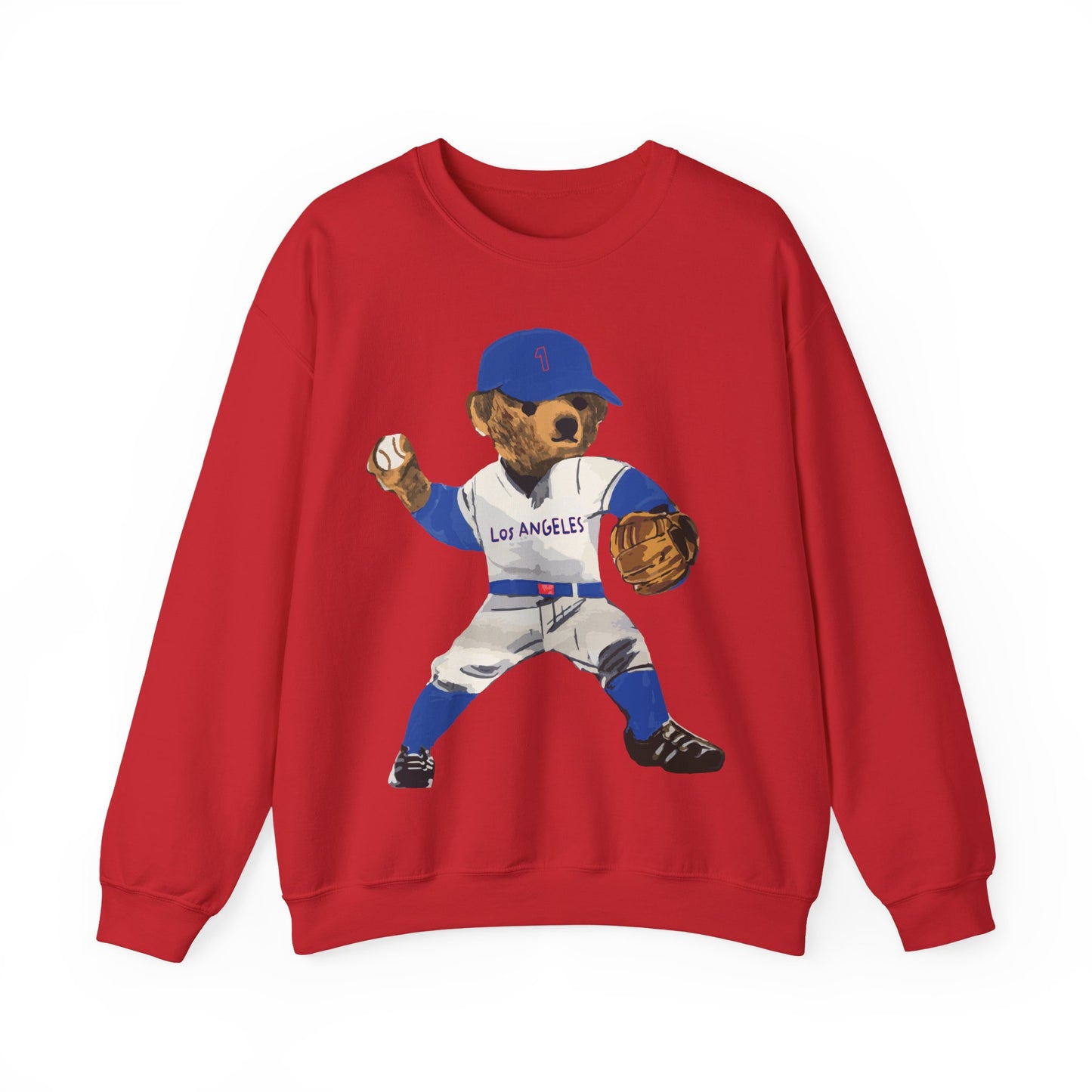 LOS ANGELES BASEBALL TEDDY SWEATSHIRT