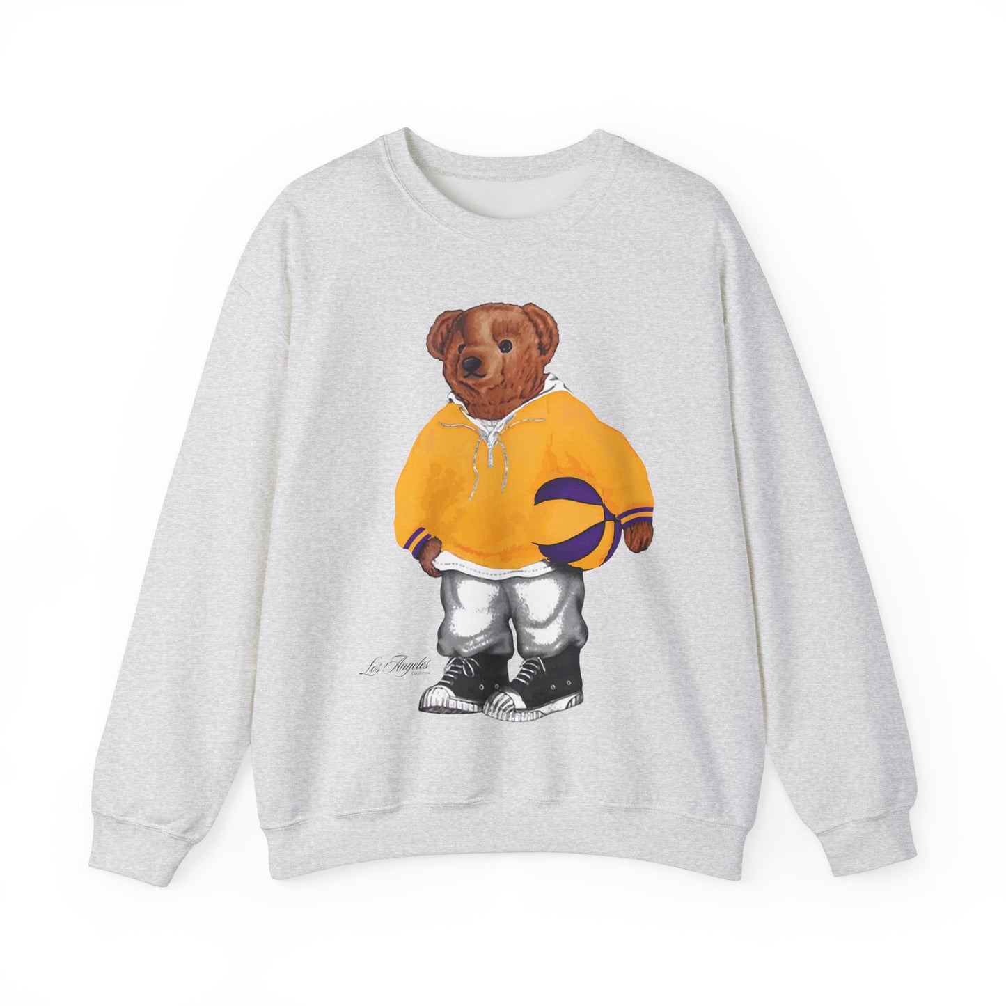 LOS ANGELES CALIFORNIA BASKETBALL TEDDY SWEATSHIRT