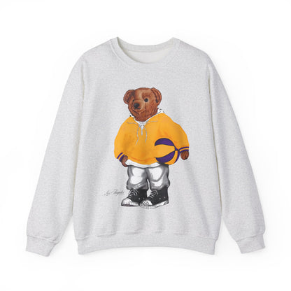 LOS ANGELES CALIFORNIA BASKETBALL TEDDY SWEATSHIRT