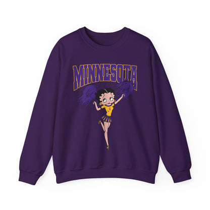 MINNESOTA BETTY BOOP SWEATSHIRT