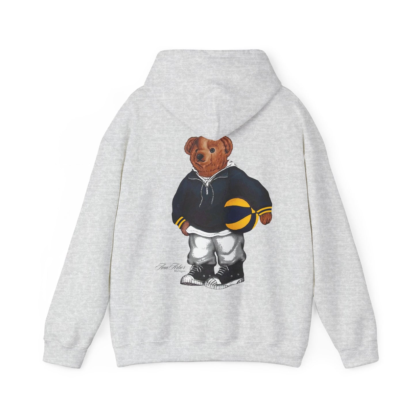 ANN ARBOR BASKETBALL  TEDDY HOODIE