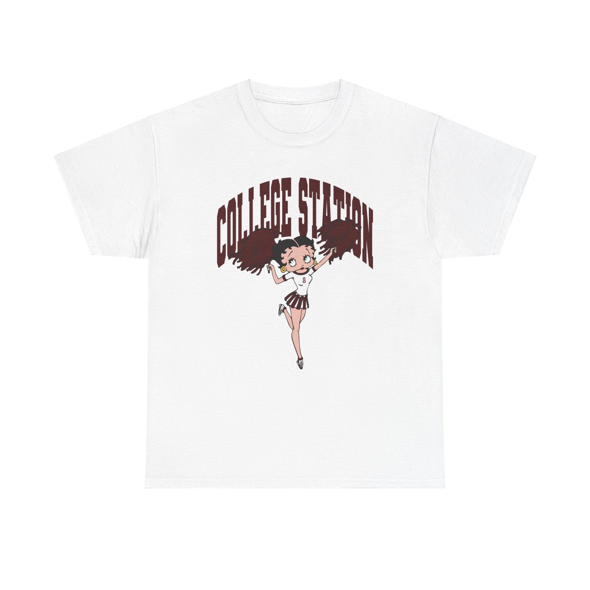 COLLEGE STATION BETTY BOOP T-SHIRT