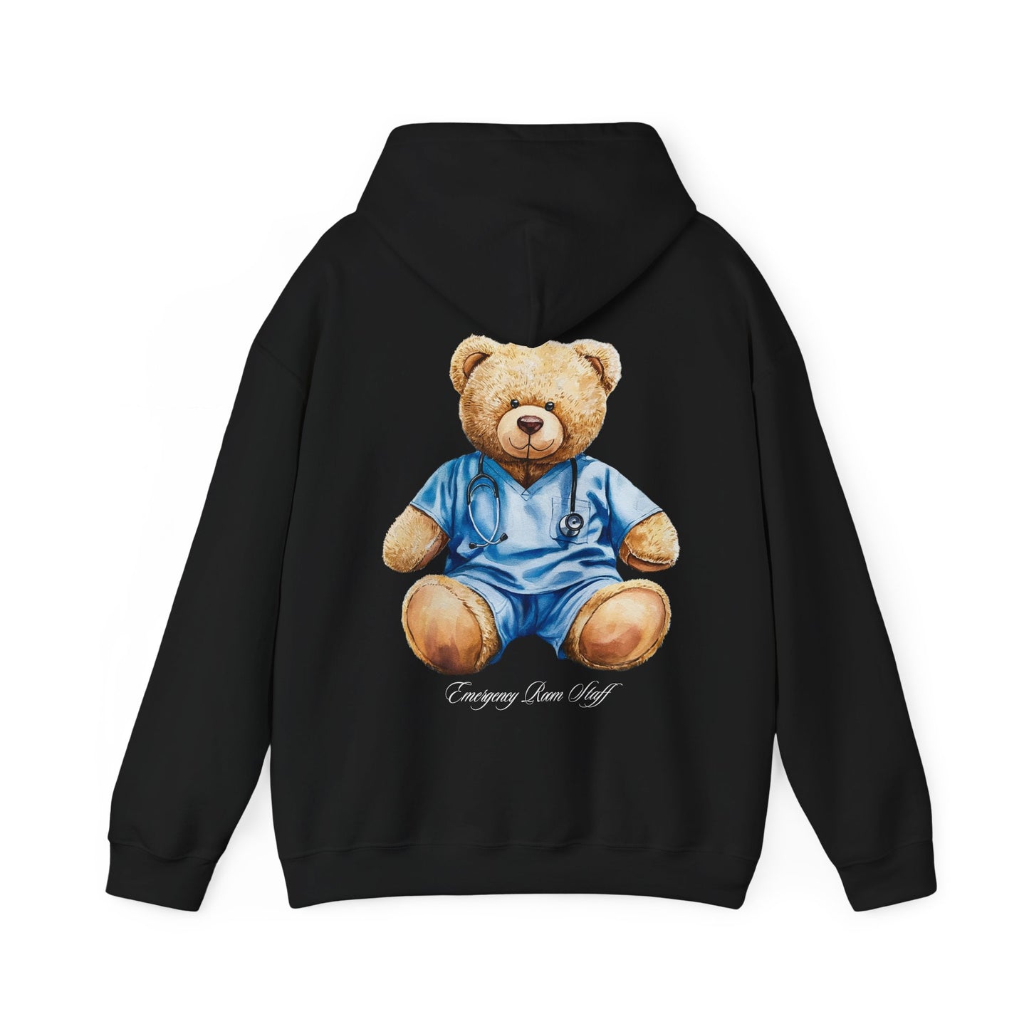 EMERGENCY ROOM STAFF TEDDY BEAR HOODIE