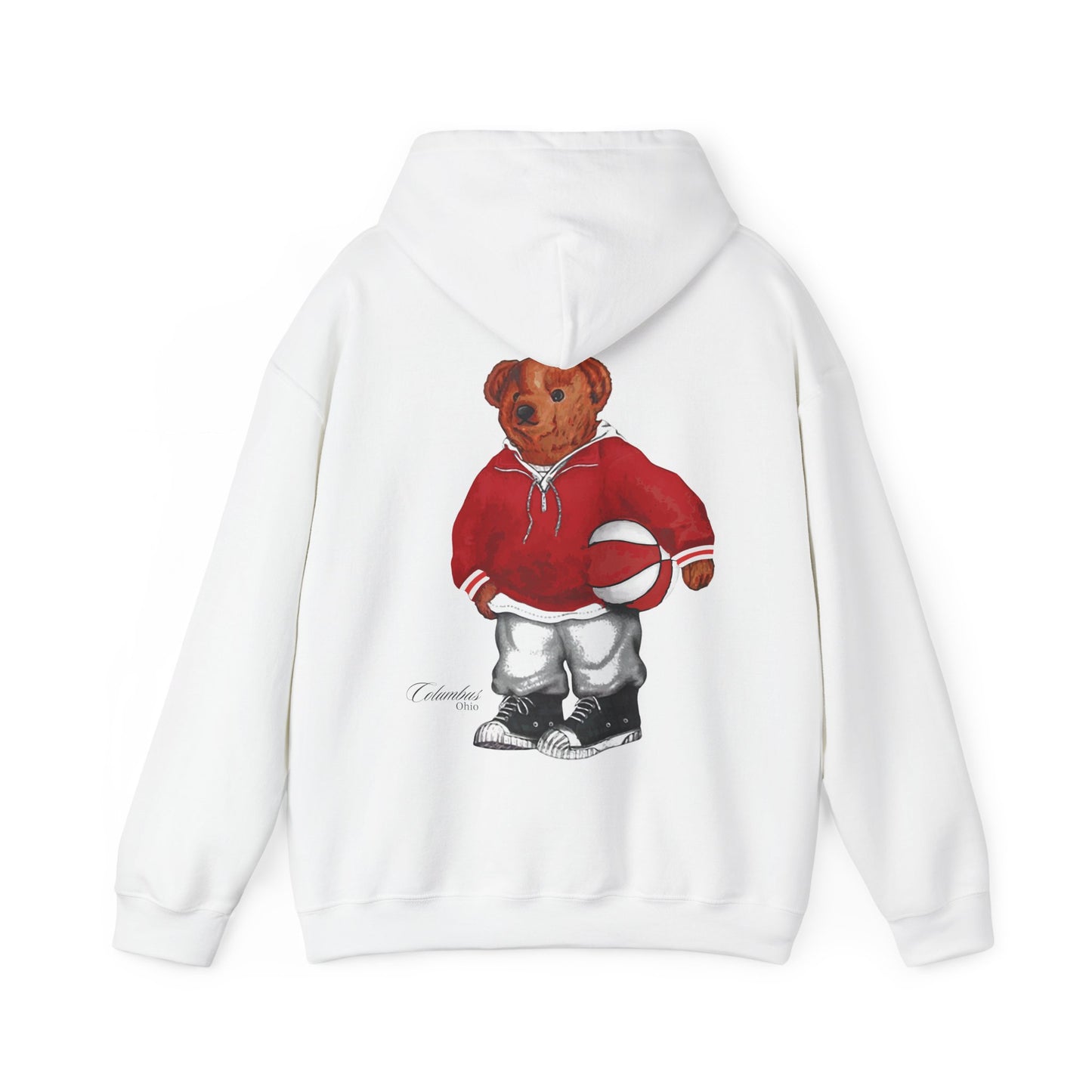 COLUMBUS OHIO BASKETBALL  TEDDY HOODIE