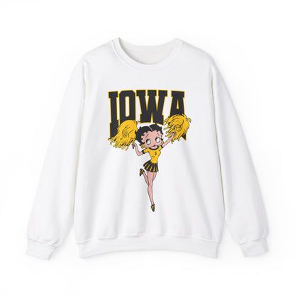 IOWA BETTY BOOP SWEATSHIRT