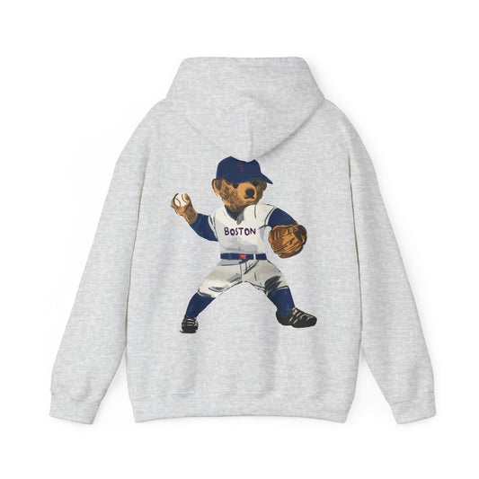 BOSTON BASEBALL TEDDY HOODIE