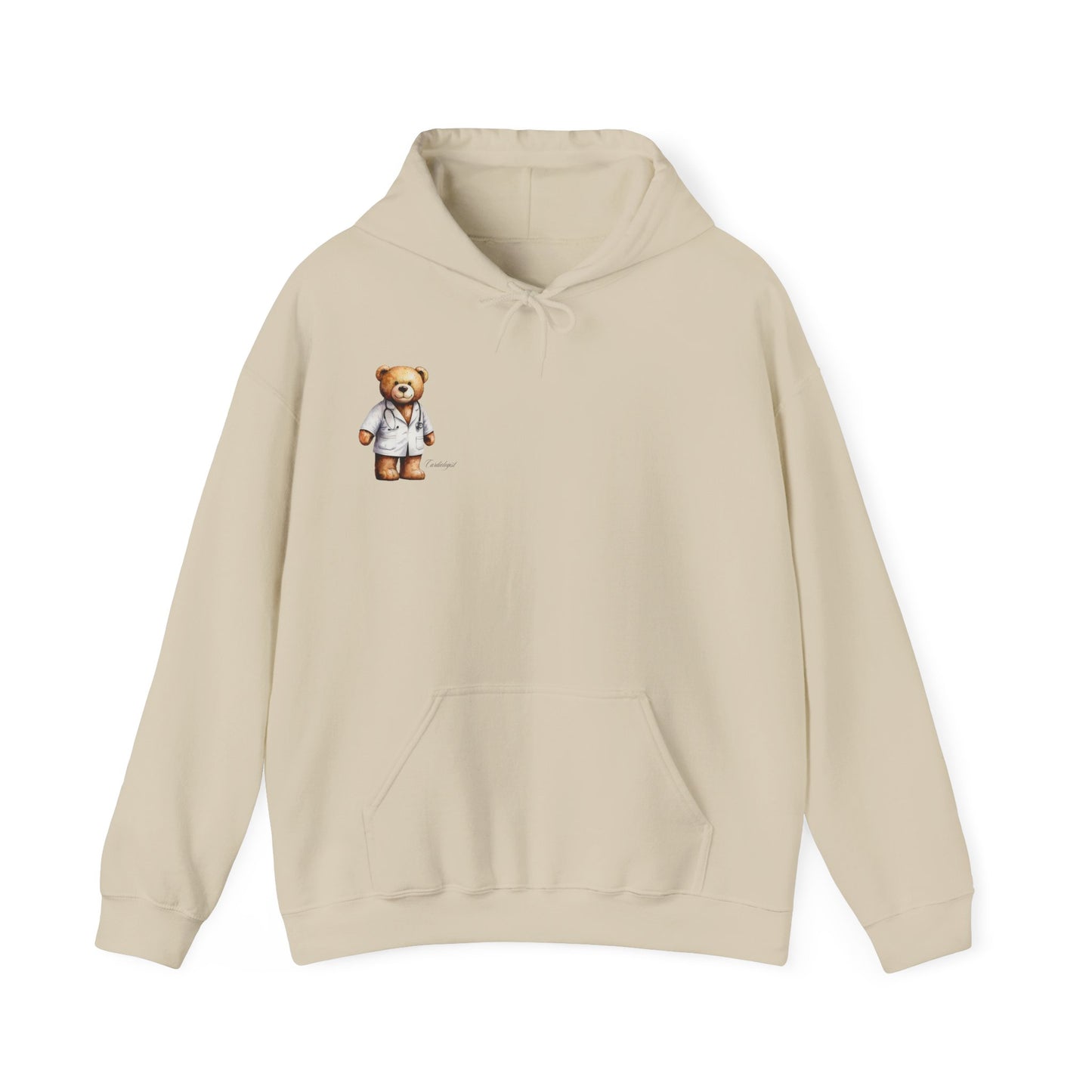 CARDIOLOGIST TEDDY BEAR HOODIE