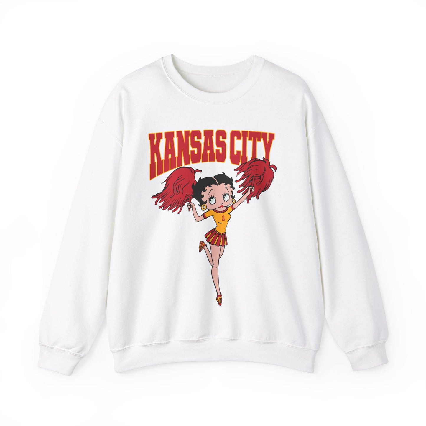 KANSAS CITY BETTY BOOP SWEATSHIRT