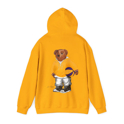 LOS ANGELES CALIFORNIA BASKETBALL TEDDY HOODIE