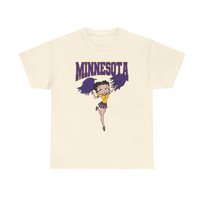 MINNESOTA BETTY BOOP T-SHIRT