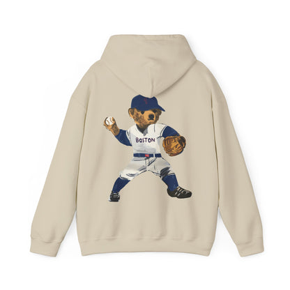 BOSTON BASEBALL TEDDY HOODIE