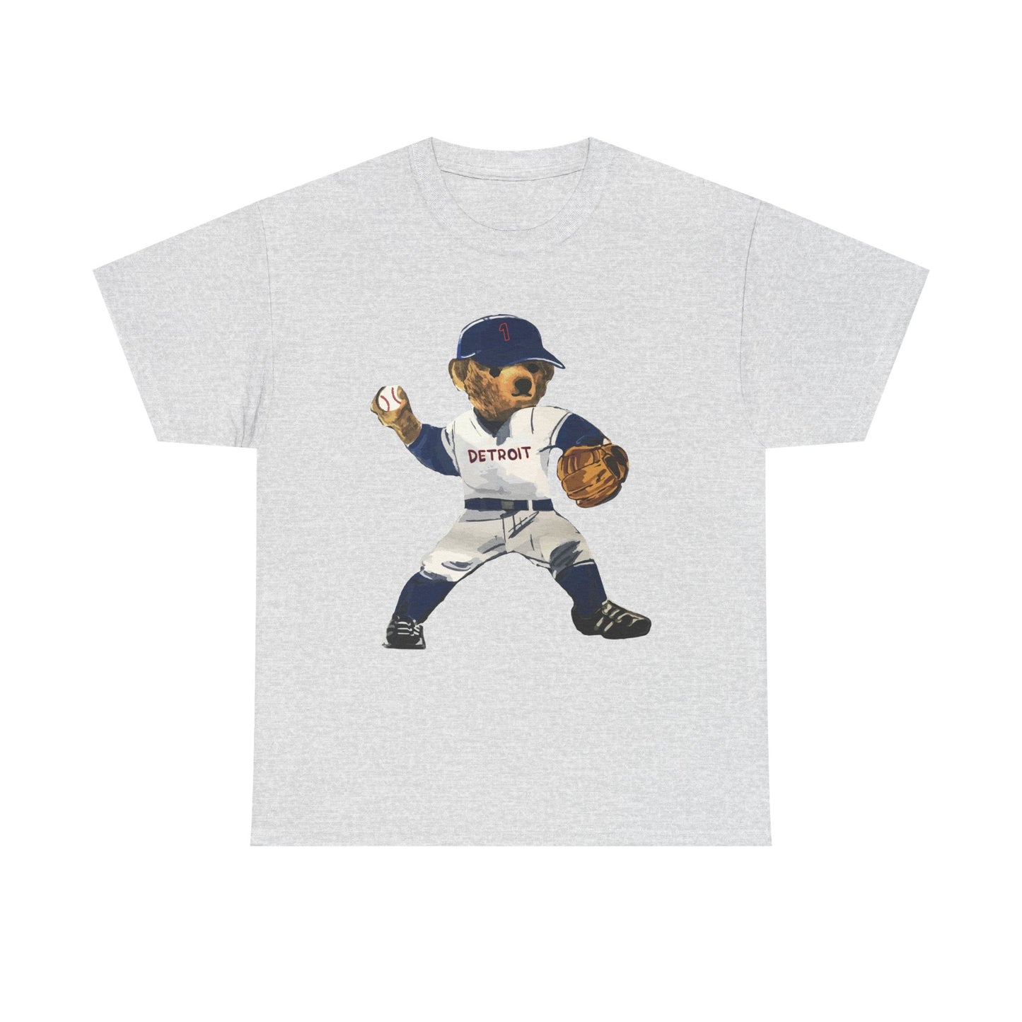 DETROIT BASEBALL TEDDY T-SHIRT