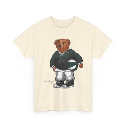 EAST LANSING BASKETBALL TEDDY T-SHIRT