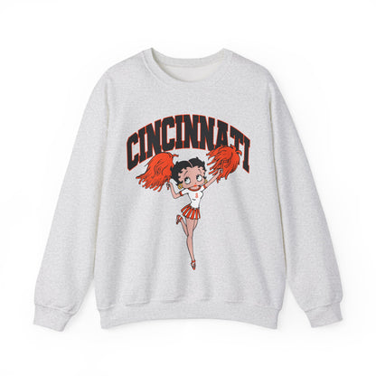 CINCINNATI BETTY BOOP SWEATSHIRT