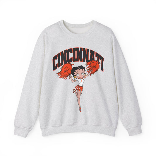 CINCINNATI BETTY BOOP SWEATSHIRT