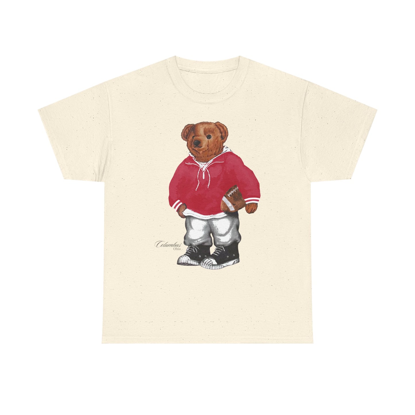 A SECOND COLUMBUS TEDDY T-SHIRT