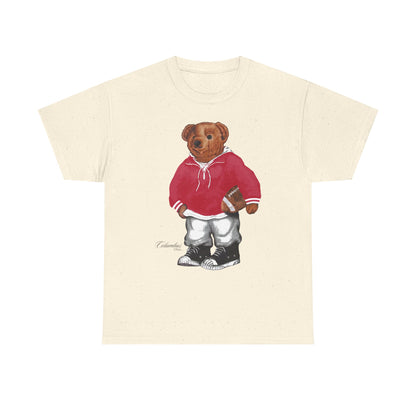 A SECOND COLUMBUS TEDDY T-SHIRT