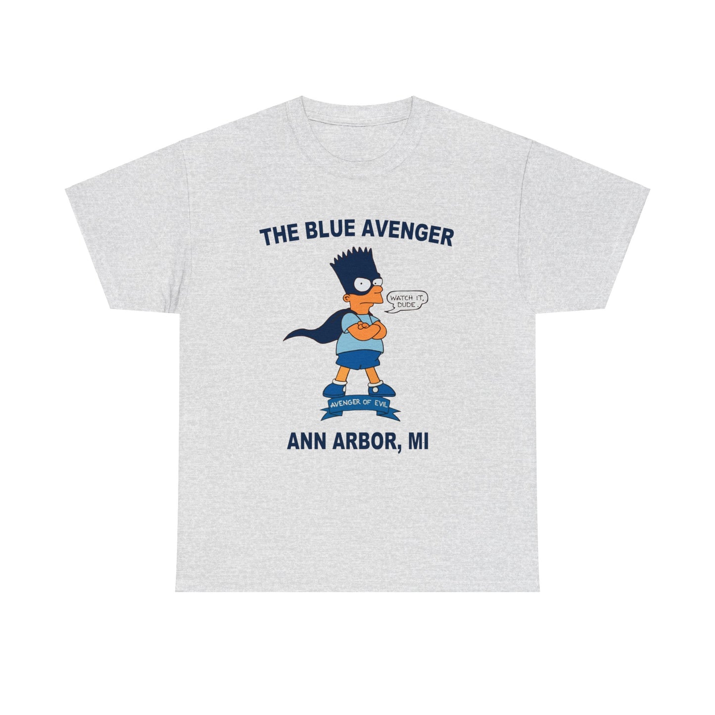 THE BLUE AVENGER T-SHIRT