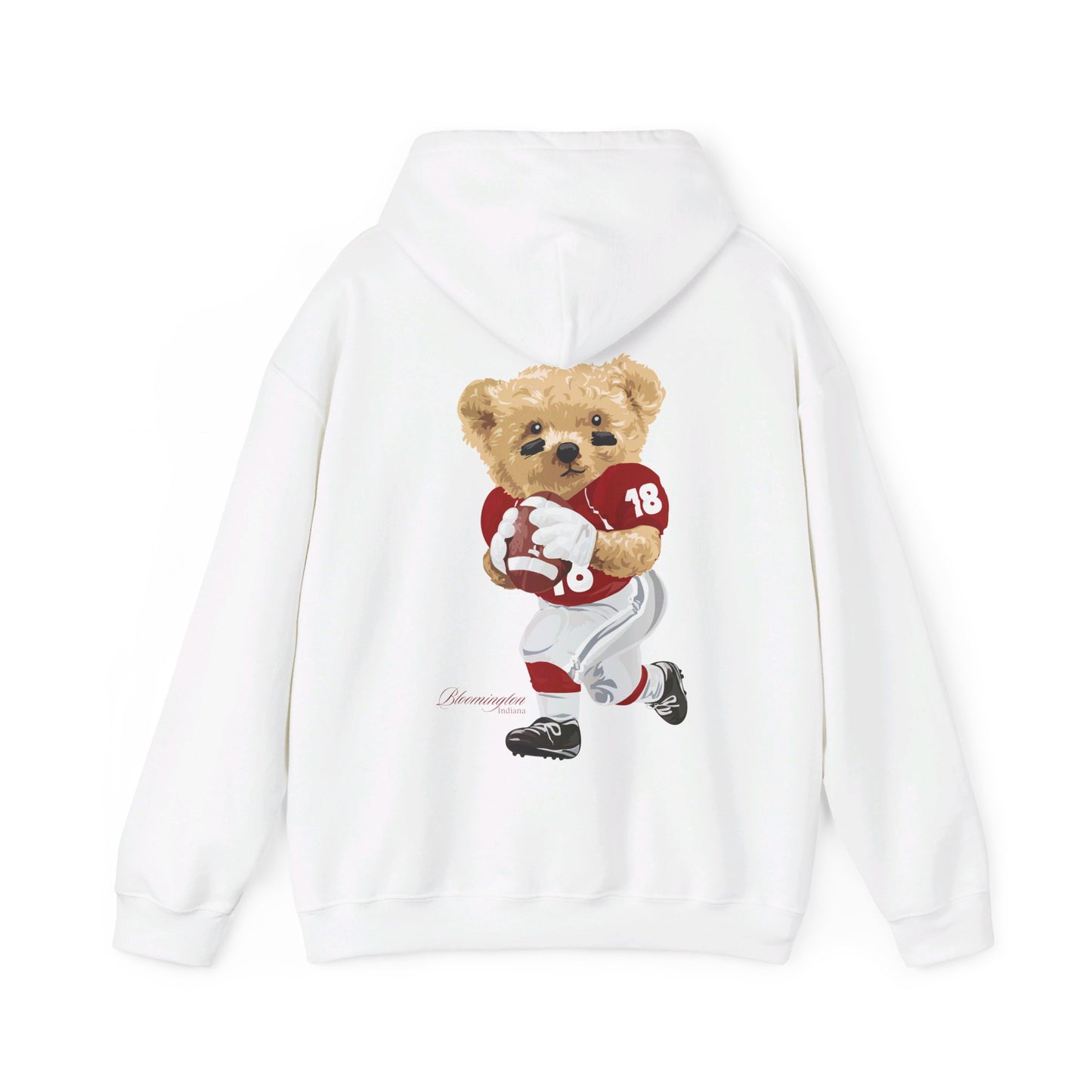 BLOOMINGTON INDIANA TEDDY HOODIE