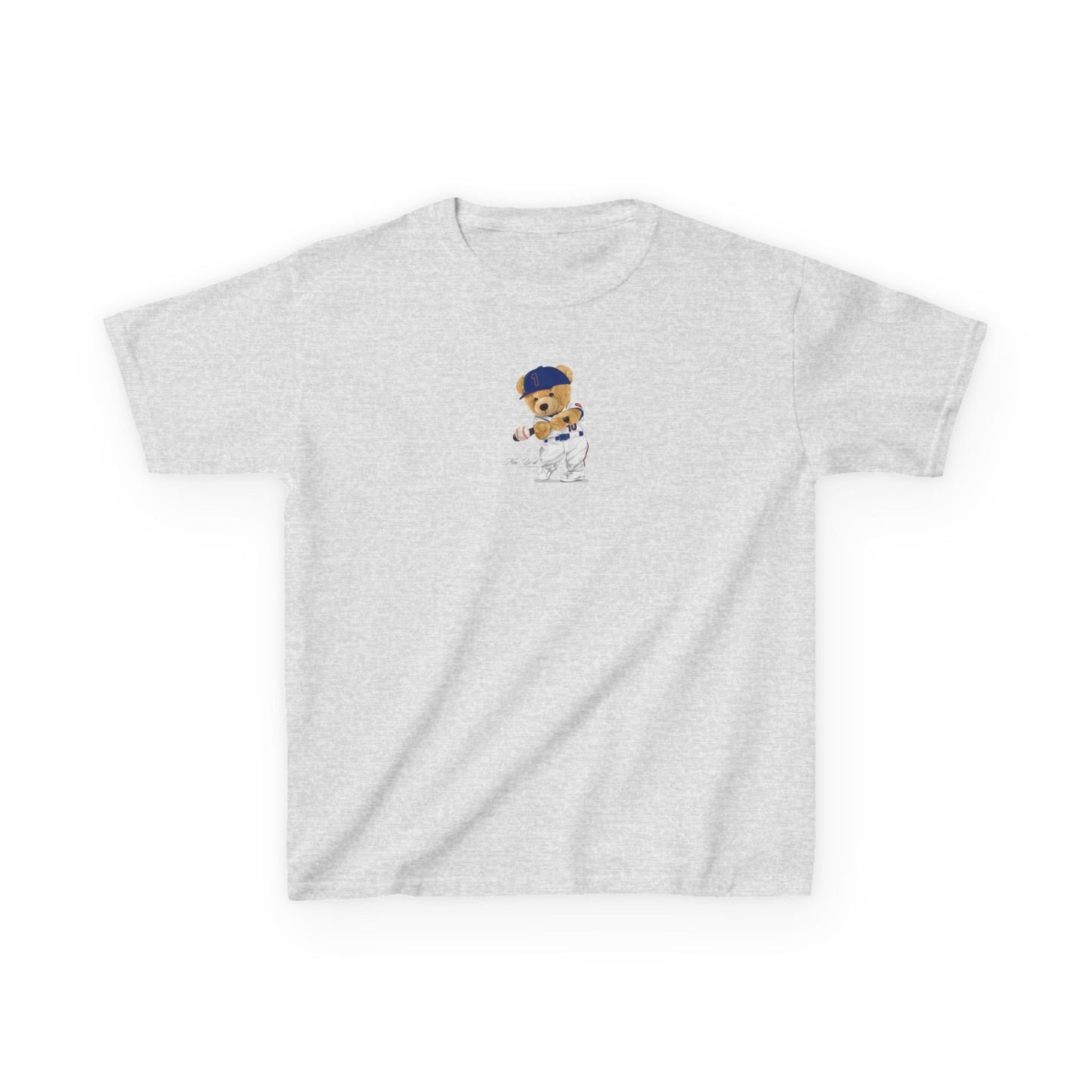 NEW YORK "QUEENS" BASEBALL TEDDY BABY TEE