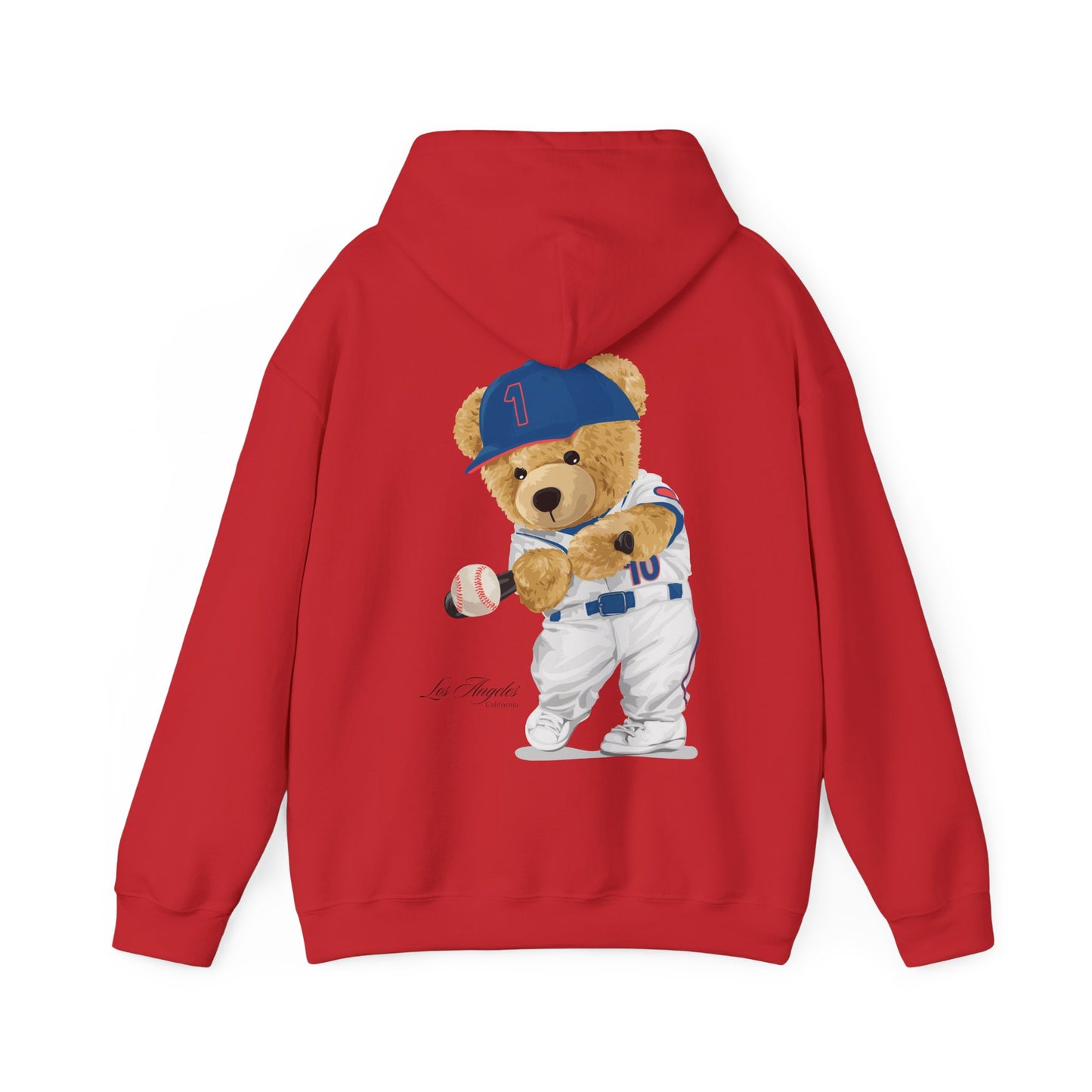 LOS ANGELES BASEBALL TEDDY HOODIE