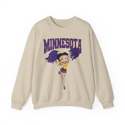 MINNESOTA BETTY BOOP SWEATSHIRT