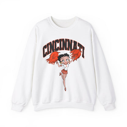 CINCINNATI BETTY BOOP SWEATSHIRT