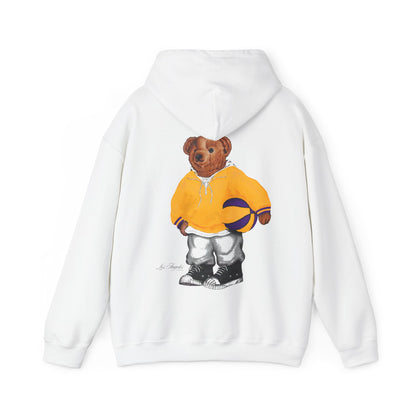 LOS ANGELES CALIFORNIA BASKETBALL TEDDY HOODIE