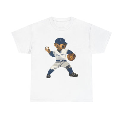 NEW YORK "BRONX" BASEBALL TEDDY T-SHIRT