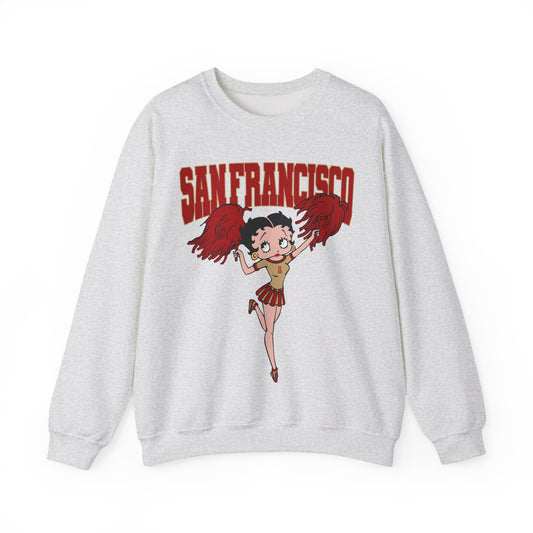 SAN FRANCISCO BETTY BOOP SWEATSHIRT
