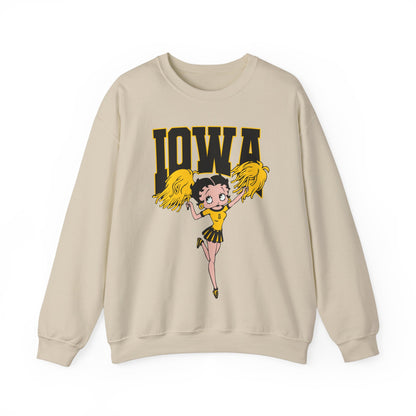 IOWA BETTY BOOP SWEATSHIRT
