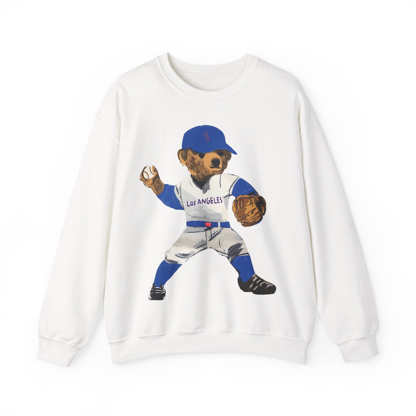 LOS ANGELES BASEBALL TEDDY SWEATSHIRT