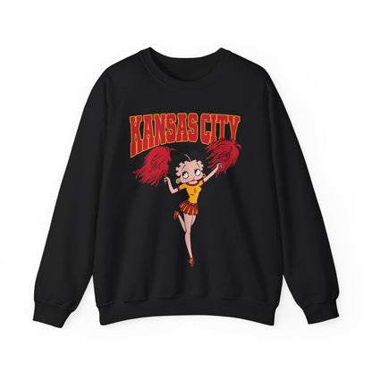 KANSAS CITY BETTY BOOP SWEATSHIRT