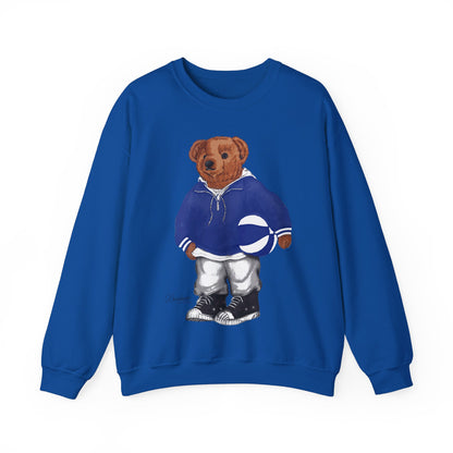 DURHAM NORTH CAROLINA BASKETBALL TEDDY SWEATSHIRT